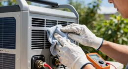 regular solar generator maintenance