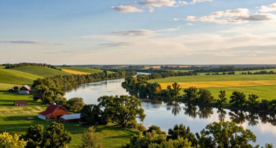 river valleys boost farming