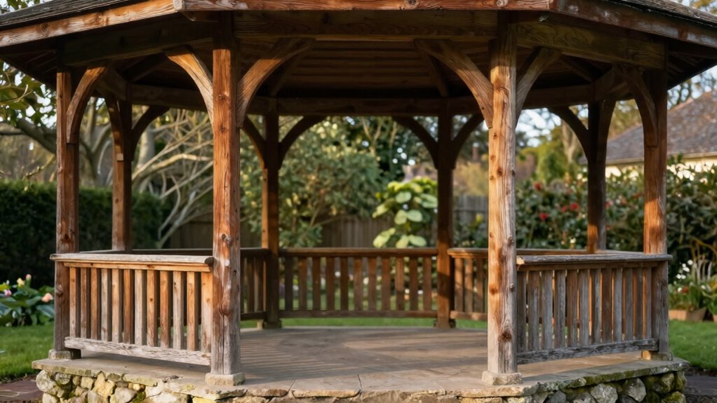 rust resistant outdoor gazebo materials