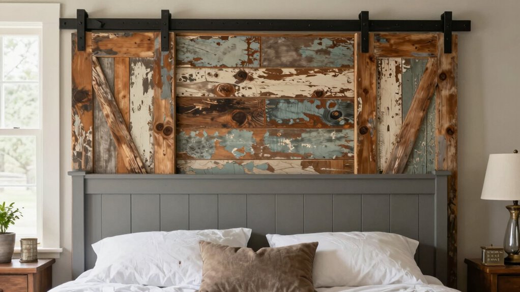 rustic vintage farmhouse headboards