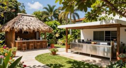seasonal outdoor cooking spaces
