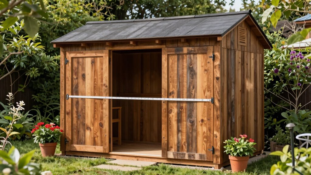 shed size selection guide