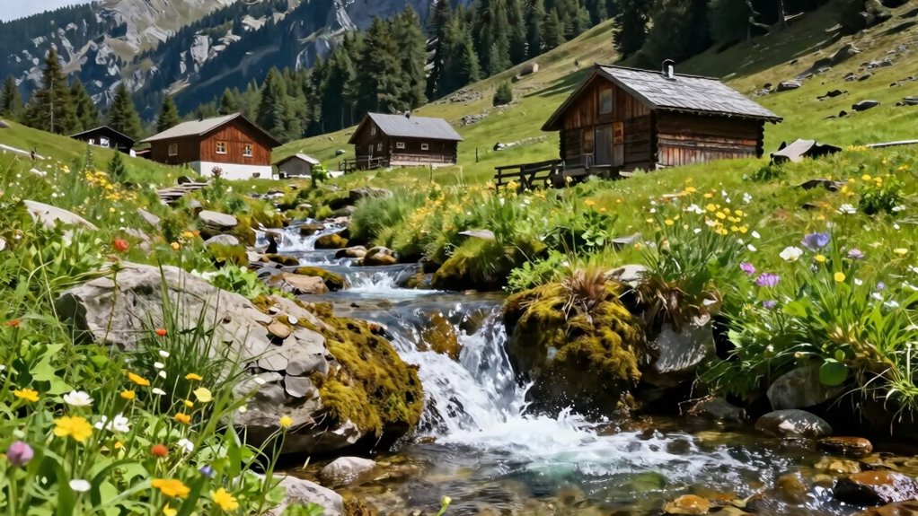 spring water location influence