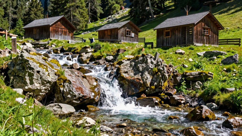 spring water shaped settlement patterns