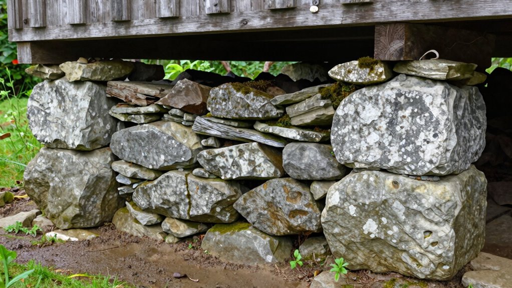 stone foundations ensure stability