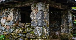 stone foundations support homes