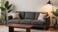 subtle cohesive furniture arrangement