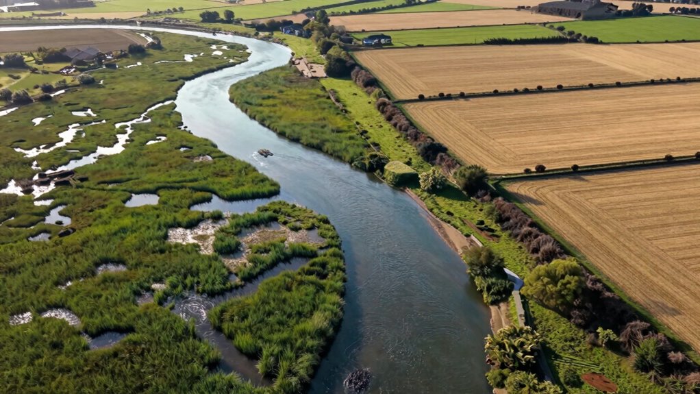 tidal and inland farming differences