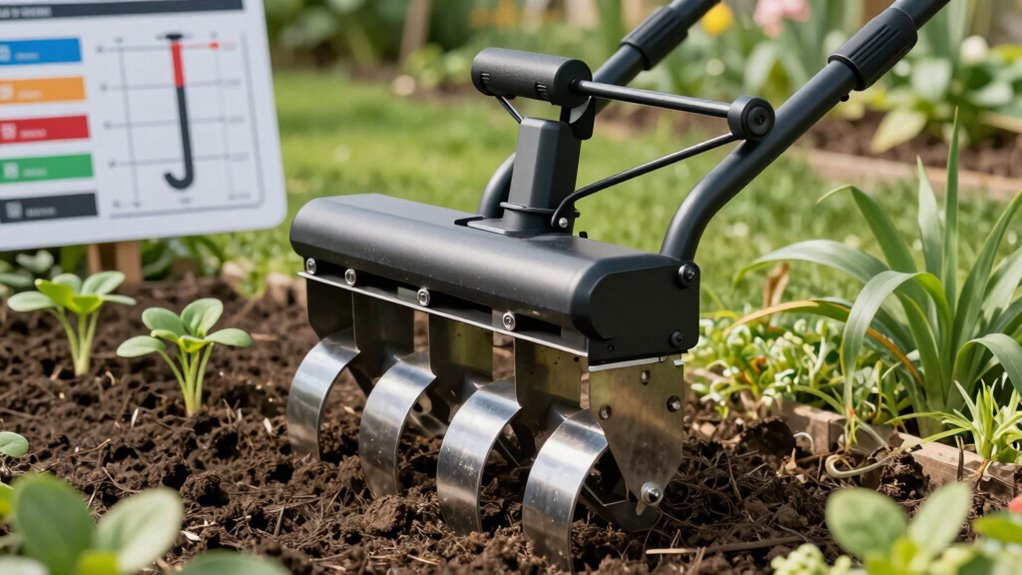 tiller size prevents mistakes