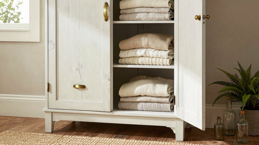 vintage accents and color harmony