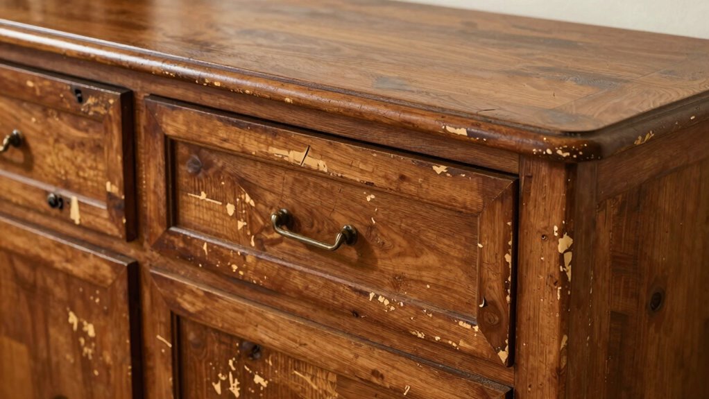 vintage finishes and authentic hardware