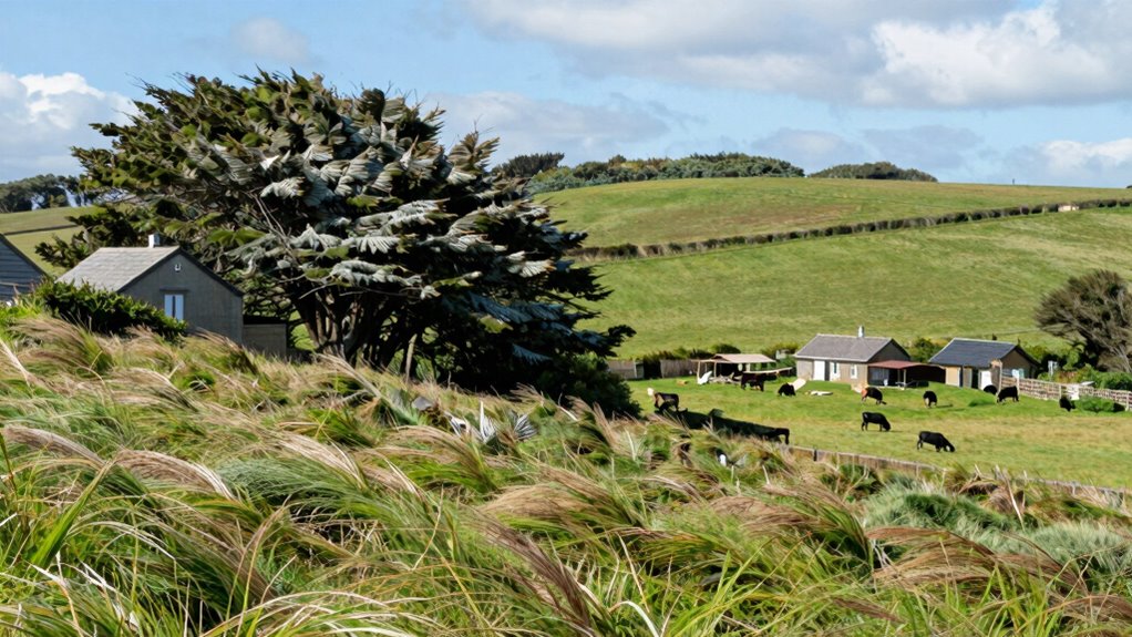 wind patterns shape land use