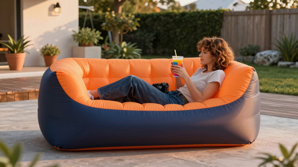 Can Inflatable Outdoor Furniture Ever Be Chic?