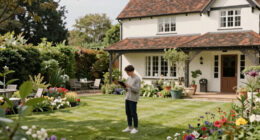 Homes for sale in England with great gardens for parties – in pictures