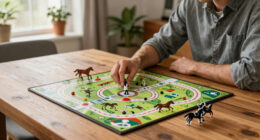 My new obsession: A horse-racing board game of pure luck