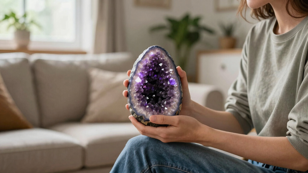Opening Amethyst Geode!