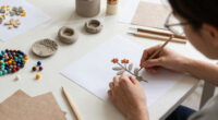 from beads and clay to paper and wood, makers keep finding ways to make flowers bloom
