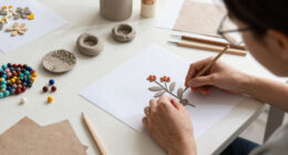 from beads and clay to paper and wood, makers keep finding ways to make flowers bloom