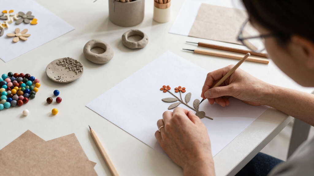 from beads and clay to paper and wood, makers keep finding ways to make flowers bloom
