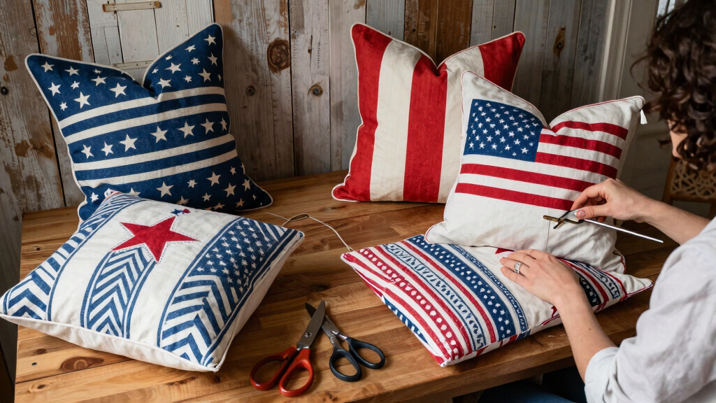 15 Best Patriotic Farmhouse Throw Pillows in 2026