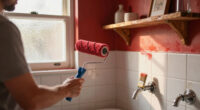 A Dingy Bathroom Gets a Bright, Farmhouse Redo in 5 Days for Only $800