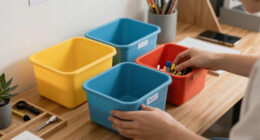 Desk Organization And Storage Bins: A Back to school Guide
