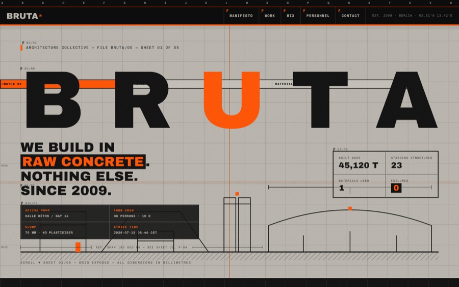 BRUTA — Raw Concrete Architecture Collective