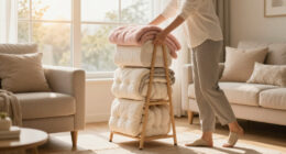 Aldi's Best-Selling Blanket Storage Ladder Is Finally Back
