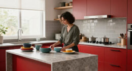 They Stretched Every Dollar And Gave Their Kitchen A Contemporary Redo