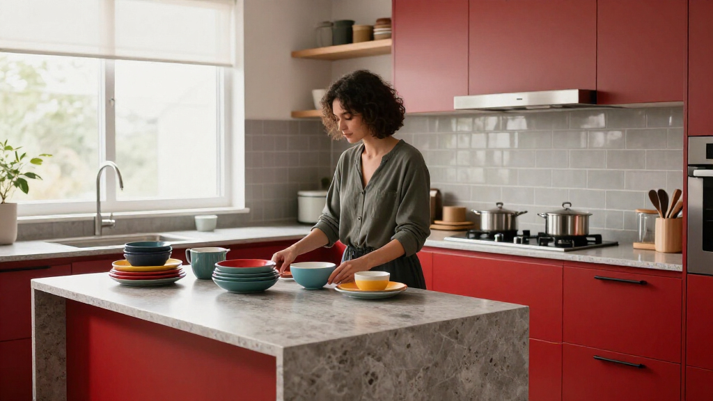 They Stretched Every Dollar And Gave Their Kitchen A Contemporary Redo