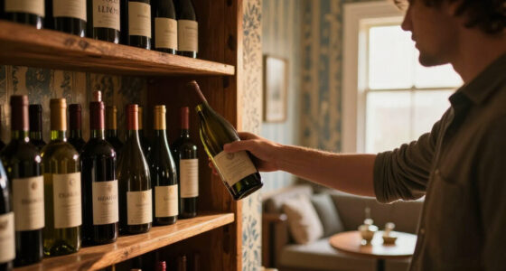 A Closet Lacked Purpose — Until It Became A French-Inspired Wine Room