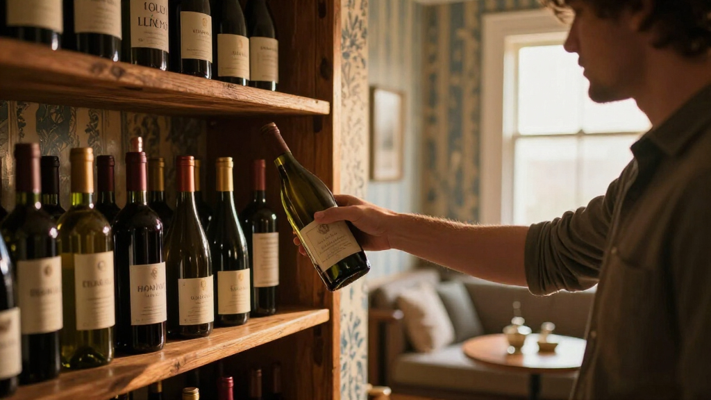 A Closet Lacked Purpose — Until It Became A French-Inspired Wine Room