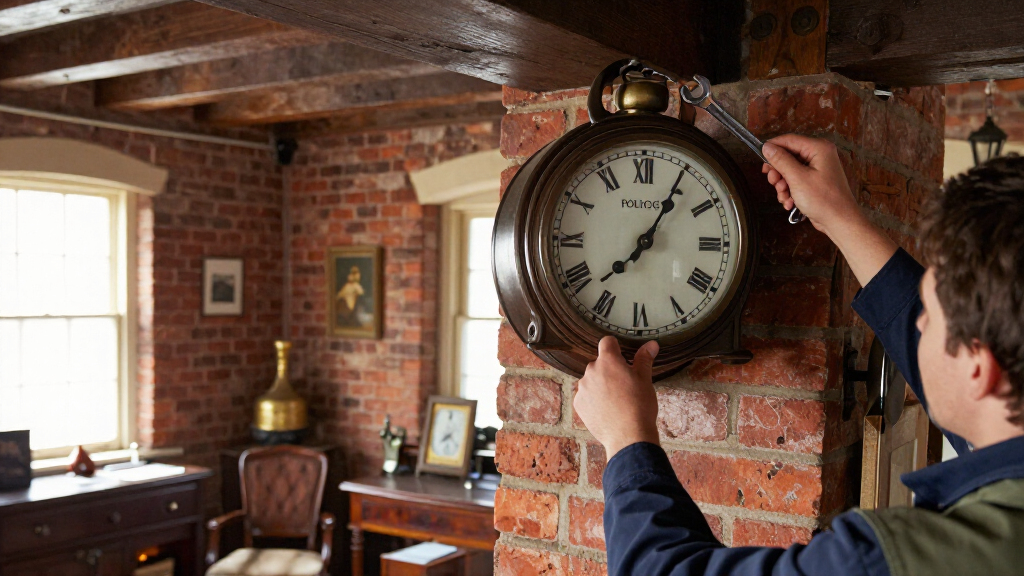 Fixing The Portobello Police Station Clock