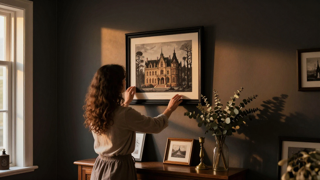 Haunted House Wall Art: A Halloween Guide