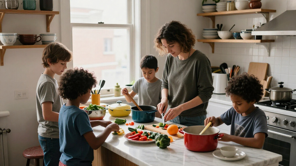How A Family Of Four Makes 550 Square Feet Work In A Manhattan Rental