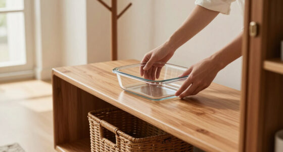 I Put A Pyrex Baking Dish In My Entryway, And It’s So Sleek And Functional