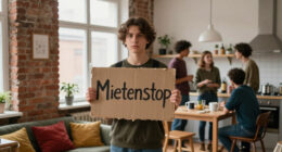 Protest Against High Rents Ahead Of Berlin Election