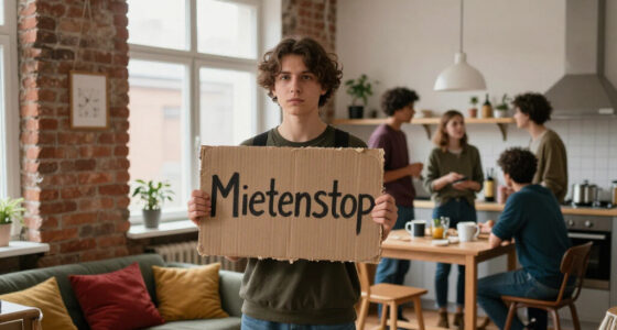 Protest Against High Rents Ahead Of Berlin Election