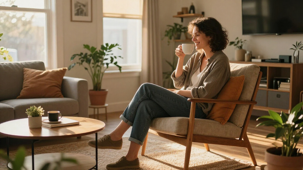The Chic West Elm Chair That Made My Tiny Apartment 100X More Inviting