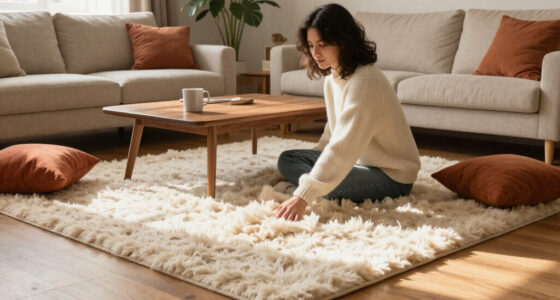 The "SO Soft" TikTok-Viral Rug That Instantly Made My Living Room Warm And Cozy