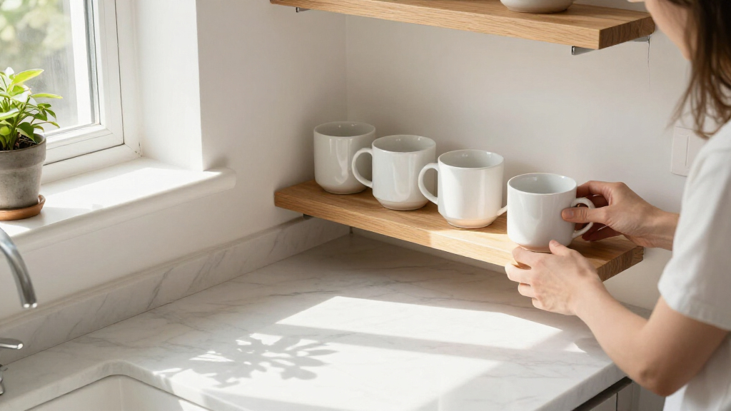 This All-White Kitchen Nook Became Cozy Without A Major Renovation