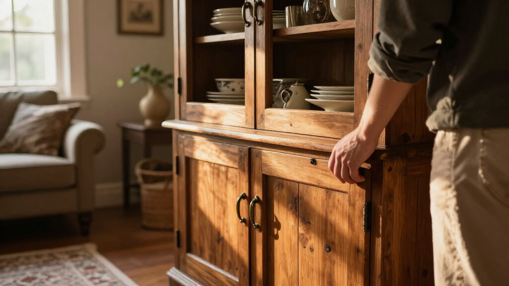 This New IKEA Cabinet Gives Instant Antique Family Heirloom Vibes