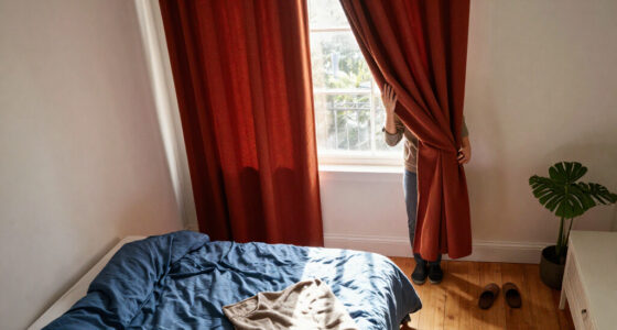 'Curtain-stacking' Is The Simple Trick Experts Recommend For Making A Cold Bedroom Feel Warm And Cosy