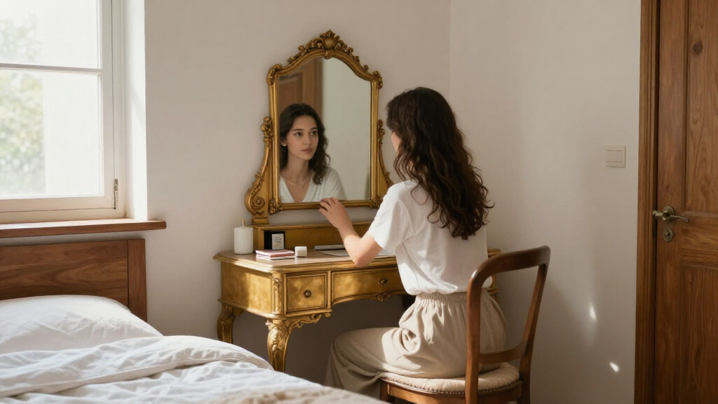 Five Below’s New Mirrors Include A Gilded Vanity For Tiny Bedrooms