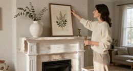 How To Style A Fireplace Mantel The Right Way, According To Interior Designers