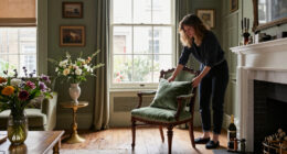 "Some Are Genuinely Old, Others Newly Created" — The Owners Of This London Villa Worked With An Artist To Make The Walls Feel Atmospherically 'Aged'