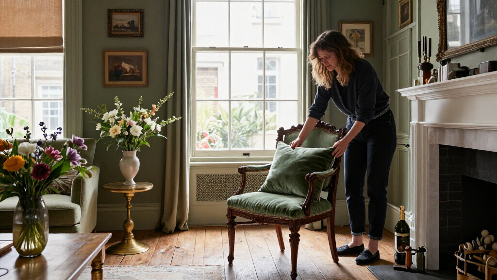 "Some Are Genuinely Old, Others Newly Created" — The Owners Of This London Villa Worked With An Artist To Make The Walls Feel Atmospherically 'Aged'
