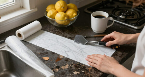 This $50 Amazon Find Made My Dark, Dated Countertops Look Like Expensive Marble