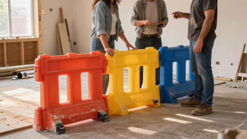 Why Do Construction Barricades Come In Different Colors? The Colors Decoded